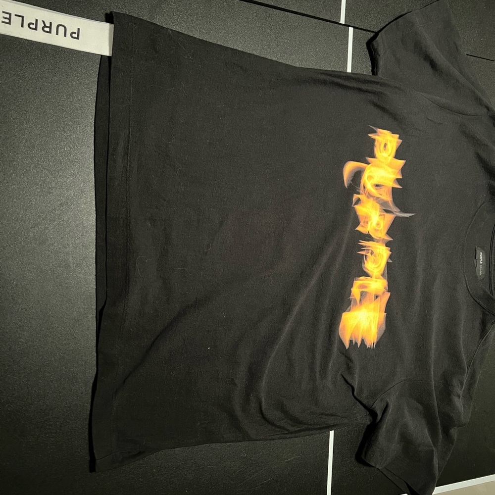 inferno purple brand t shirt size large